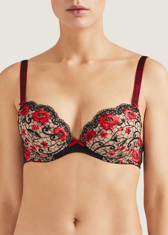 Soutien-gorge Plunge Coussinet Aubade Carmen