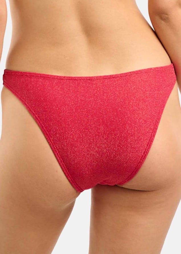 Bas de Bain Taille Basse  Maillots de Bain Sans Complexe Cerise