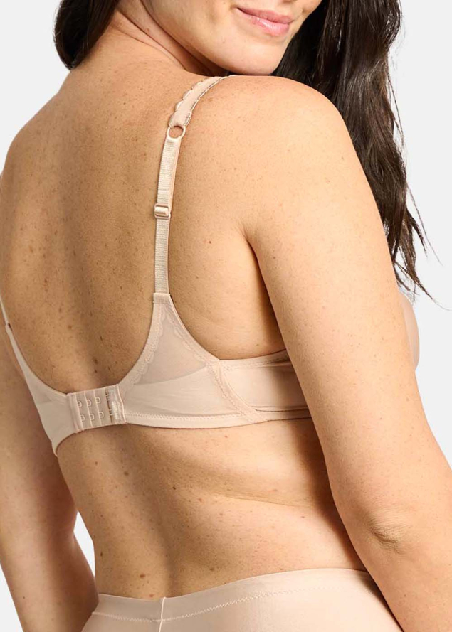 Soutien-gorge Embotant  Armatures Sans Complexe Blush Beige