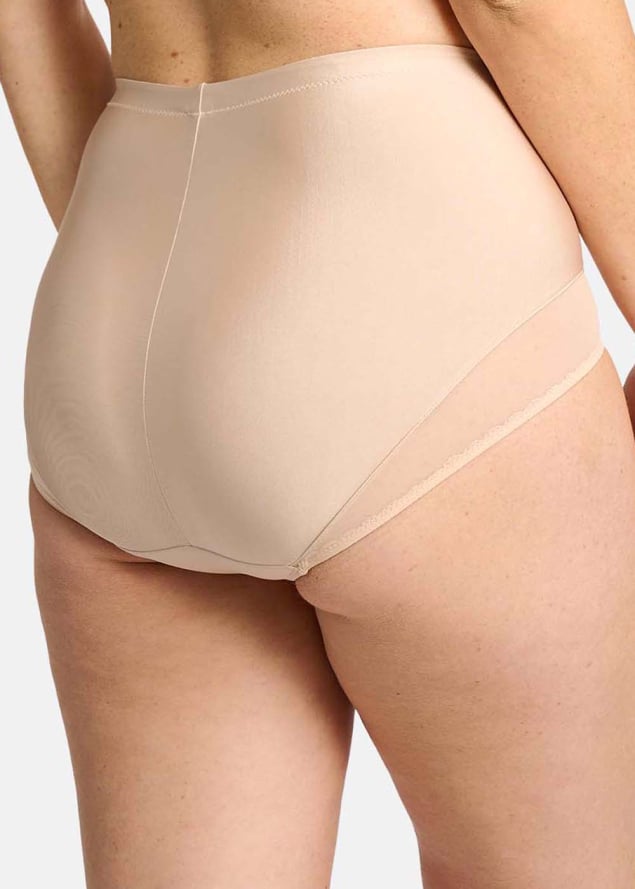 Culotte Taille Haute Sans Complexe Blush Beige