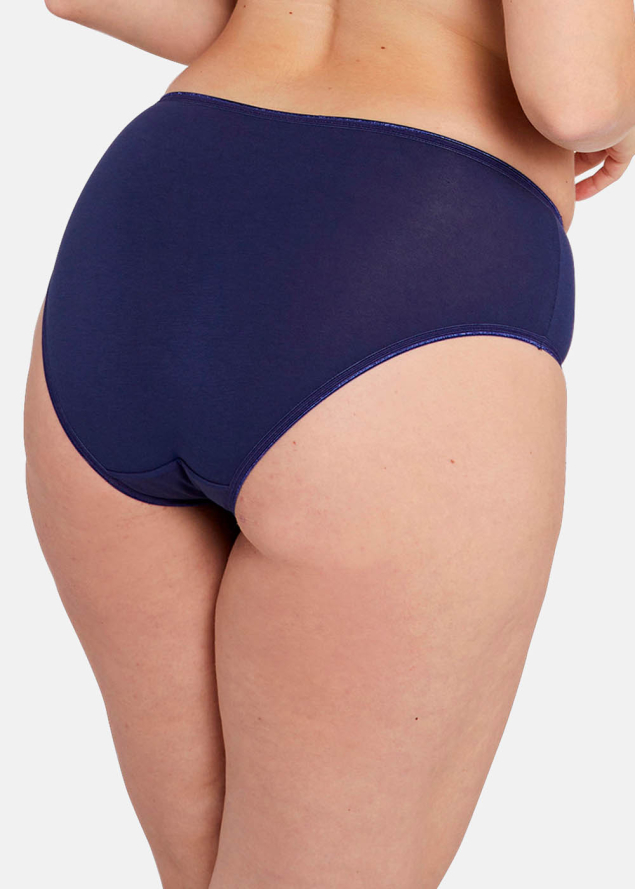 Lot de 3 Slips  Sans Complexe Ruban Bleu