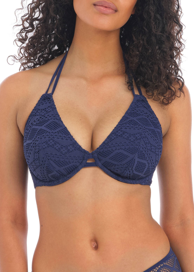 Soutien-gorge Armatures Tour de Cou Maillots de Bain Freya  Denim