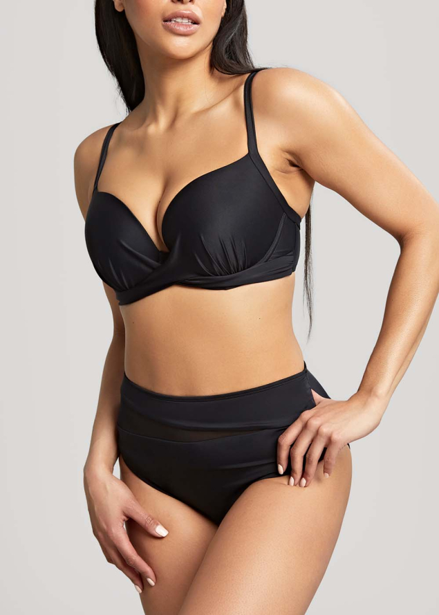 Haut de Maillot de Bain plunge  coques Maillots de Bain Panache