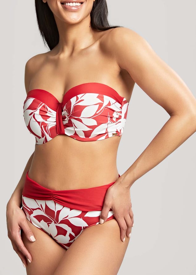 Slip de Bain taille haute Maillots de Bain Panache Botanical