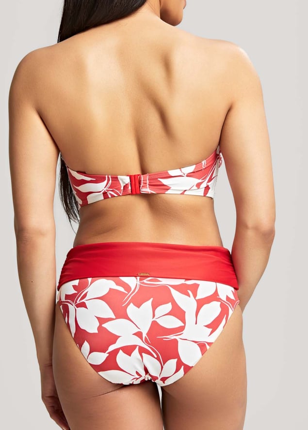 Slip de Bain taille haute Maillots de Bain Panache Botanical