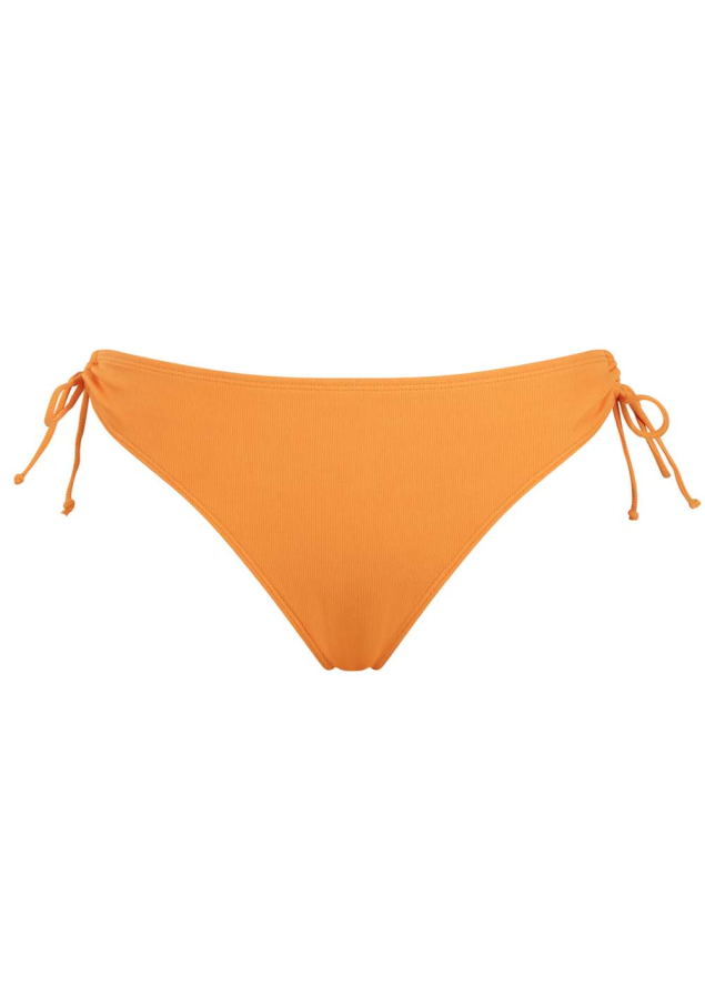 Slip de bain brsilien  nouettes Maillots de Bain Panache Orange Zest