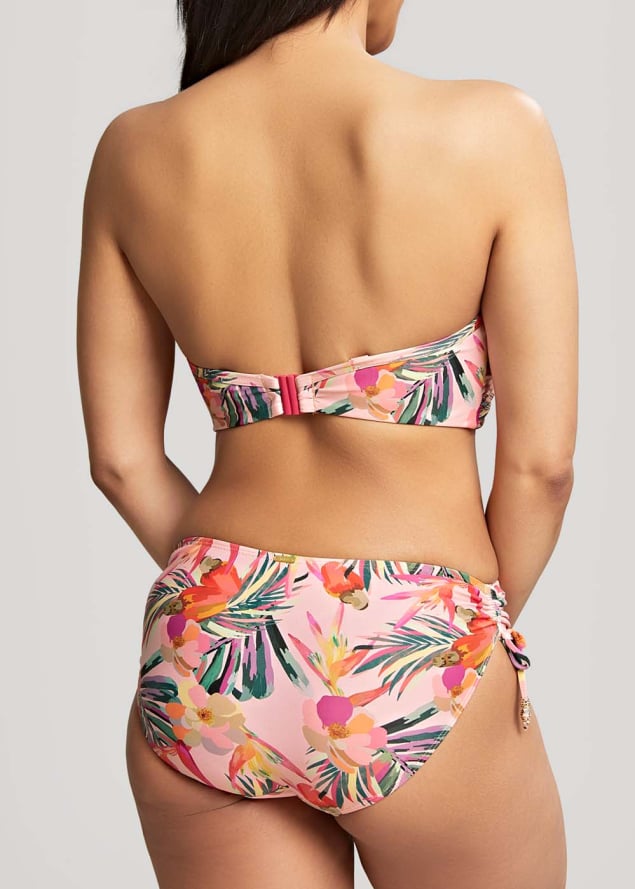 Haut de Maillot de Bain bandeau Maillots de Bain Panache Pink Tropical