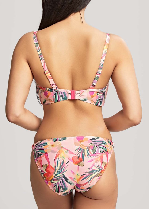 Haut de Maillot de Bain bandeau Maillots de Bain Panache Pink Tropical