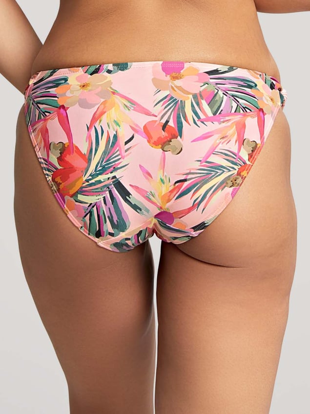 Slip de Bain Brsilien Maillots de Bain Panache Pink Tropical