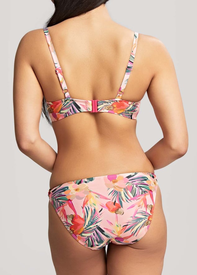 Slip de Bain Brsilien Maillots de Bain Panache Pink Tropical