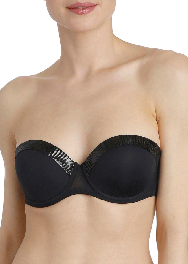 Soutien-gorge Push-up Bretelles Amovibles Marie Jo l'Aventure Bleu Nocturne