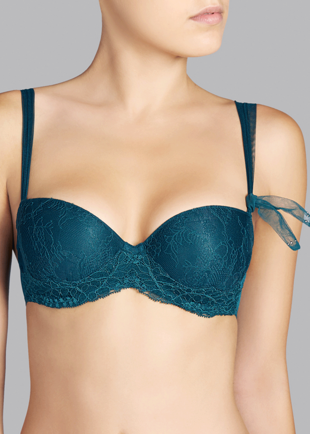 Soutien-gorge Corbeille Rembourr Andres Sarda Jewel Green