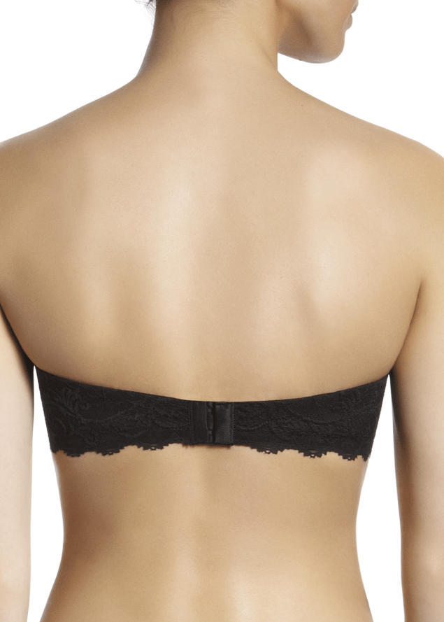 Soutien-gorge Bandeau Dentelle Simone Prle Noir