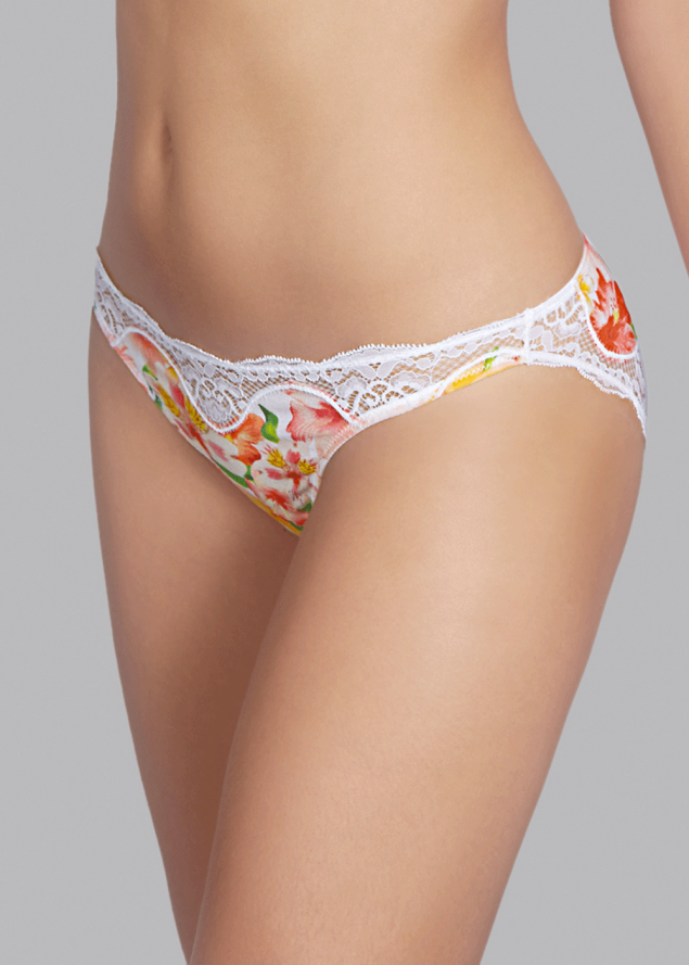 Slip Taille Basse Andres Sarda Flowers