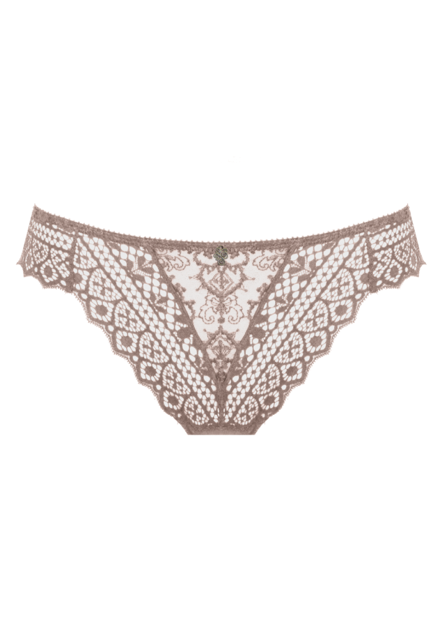 String Empreinte Rose Sauvage