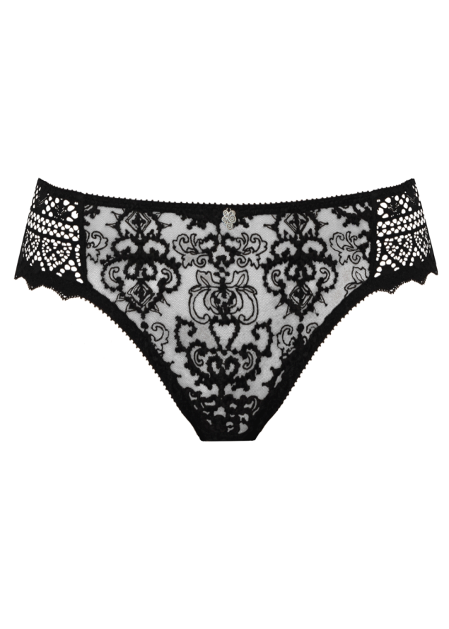 Slip Empreinte Noir