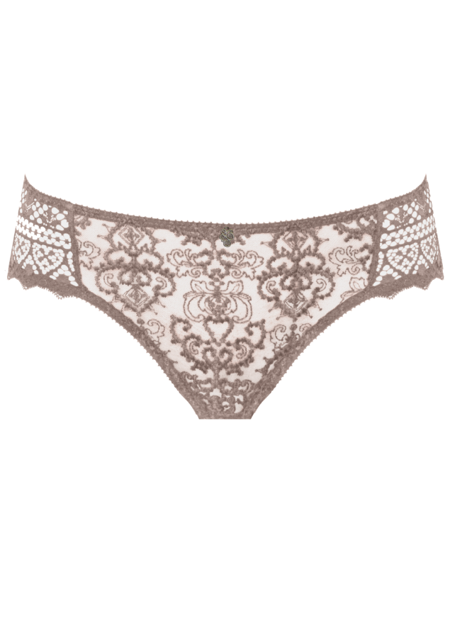 Slip Empreinte Rose Sauvage