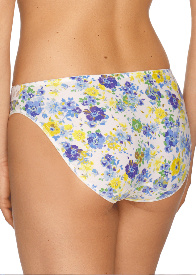 Slip Brsilien Twist de Prima Donna Floral White