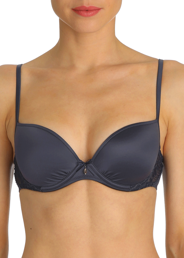 Soutien-gorge Rembourr Coup Droit Marie-Jo Marble Grey