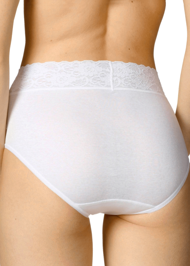 Culotte Taille Haute Calida White