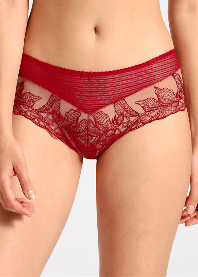 Culotte Saint Tropez Aubade Rouge crin