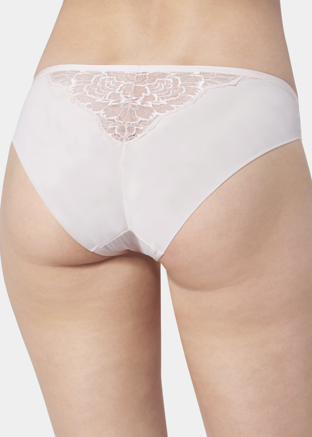 Slip Echancr Florale by Triumph Rose Poudre