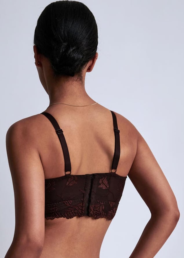 Soutien-gorge triangle sans armatures Aubade Espresso