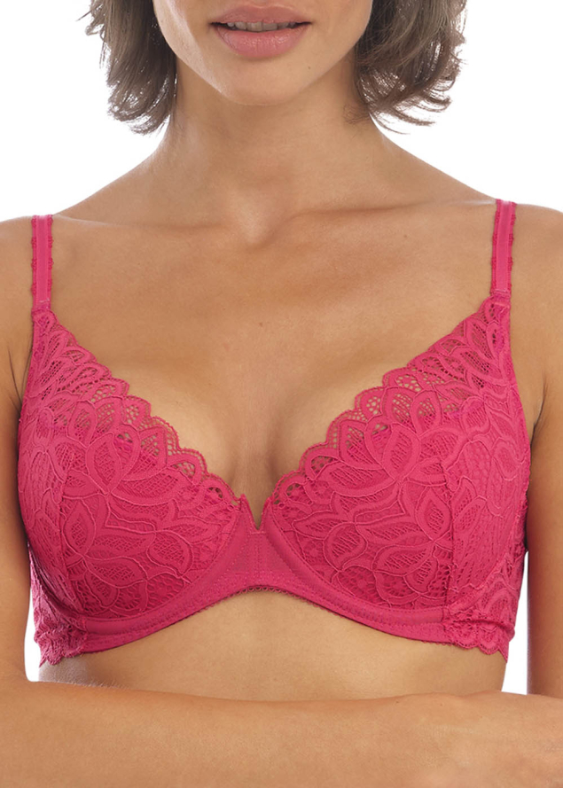 Soutien-gorge  Armatures Plunge Wacoal Framboise