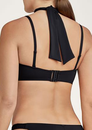 Soutien-Gorge Bandeau Coques  Maillots de Bain Aubade  Noir