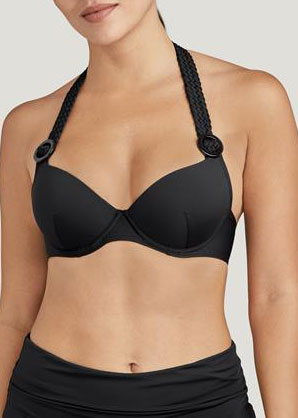 Soutien-Gorge Plunge Coques Avec Armatures Maillots de Bain Aubade  Noir