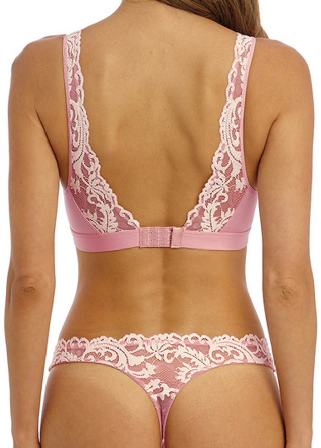 Brassire Sans Armatures Wacoal Bridal Rose / Crystal Pink