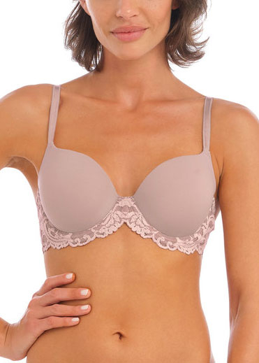 Soutien-gorge  Armatures Contour Wacoal Caf au Lait