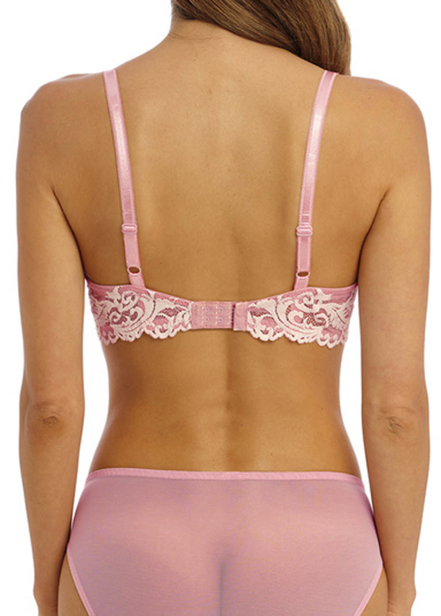 Soutien-gorge  Armatures Contour Wacoal Bridal Rose / Crystal Pink