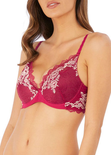 Soutien-gorge Push Up  Armatures Wacoal Cerise