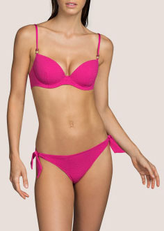 Soutien-gorge Emboitant Rembourr Maillots de Bain Andres Sarda Bollywood Rose