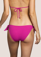 Slip Taille Basse Ficelles Maillots de Bain Andres Sarda Bollywood Rose