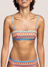 Bikini Bandeau Rembourr Maillots de Bain Andres Sarda Rainbow