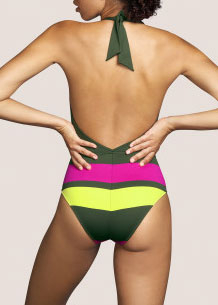 Maillot de Bain 1 Pice Maillots de Bain Andres Sarda Paradise Green