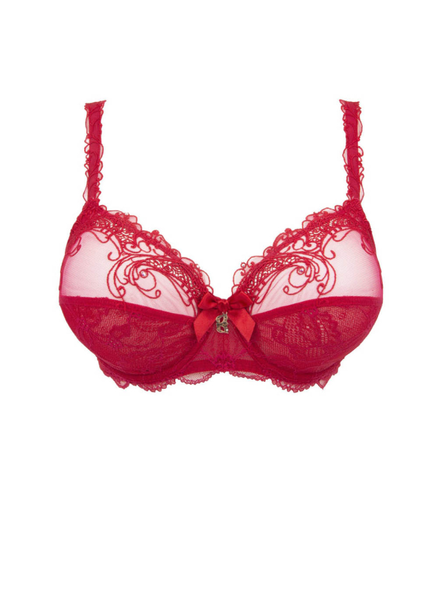 Soutien-gorge Emboitant avec Armatures Lise Charmel Rouge Venise