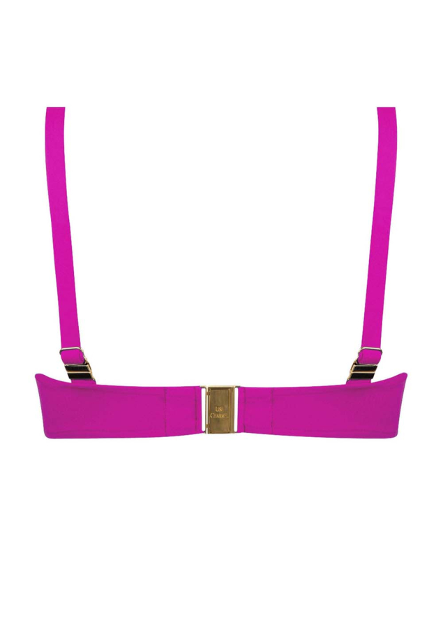 Haut de maillot de bain coques sans armatures Maillots de Bain Lise Charmel  Tresses Fuschia