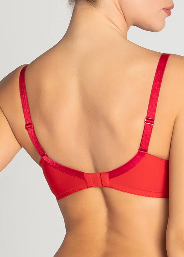 Soutien-gorge Emboitant Bonnets Profonds avec Armatures Lise Charmel Splendeur Rouge