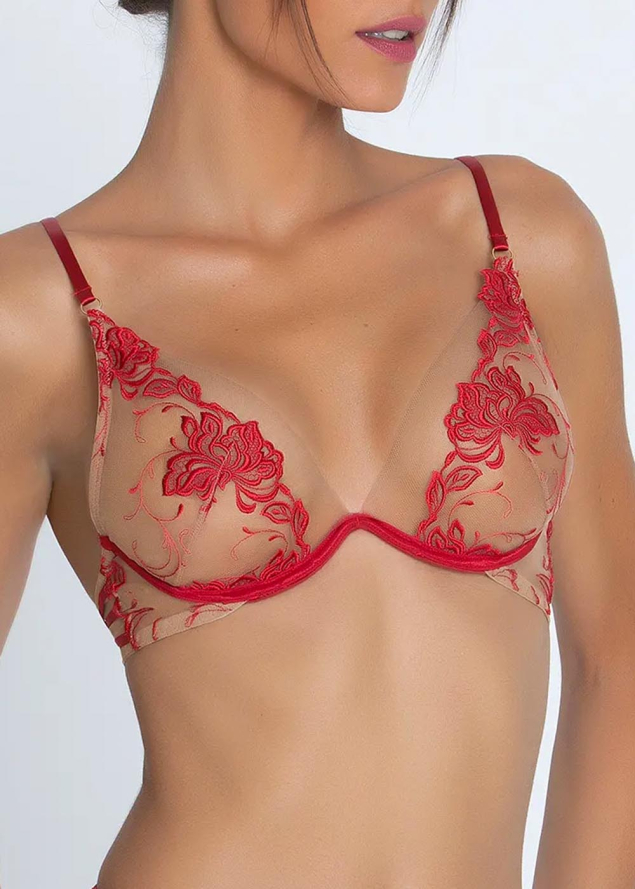 Soutien-gorge triangle  armatures Lise Charmel Nude Solaire