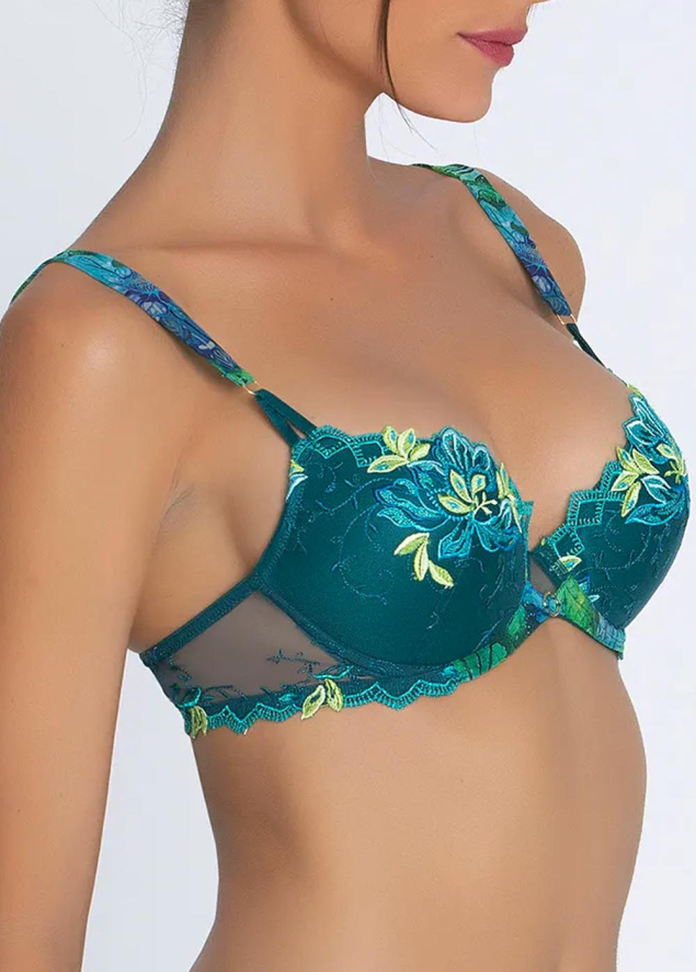 Soutien-gorge  coques Lise Charmel Floral Aqua