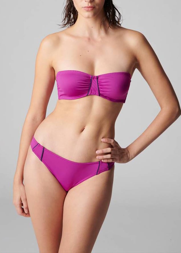 Soutien-gorge Bandeau  Armatures Maillots de Bain Simone Prle Bougainvillier