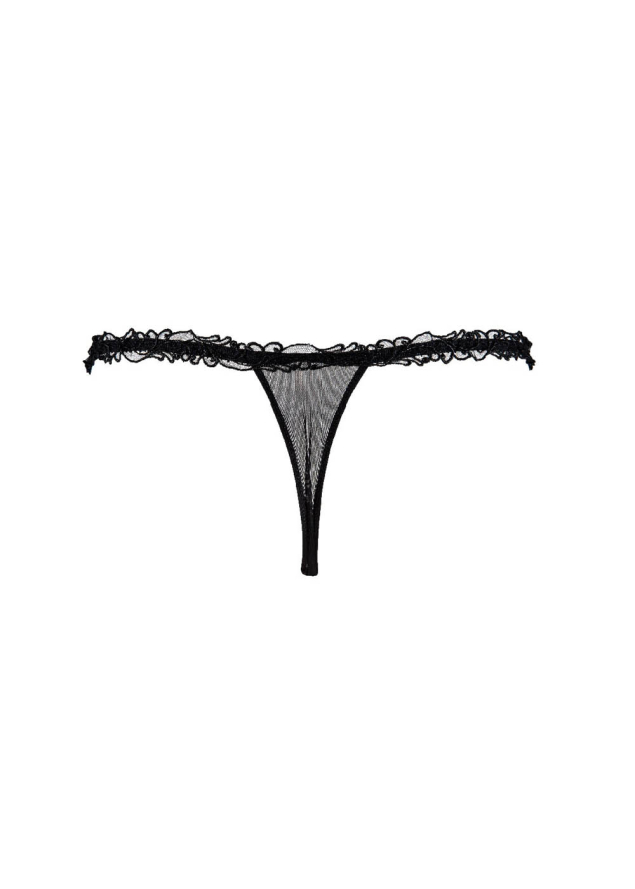 String Sexy Lise Charmel Noir Diamant