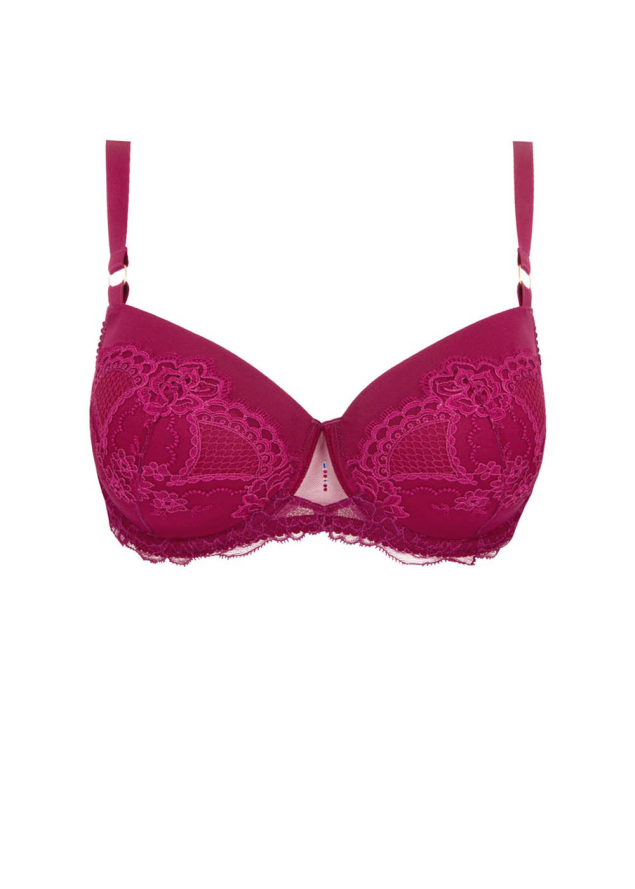 Soutien-gorge Coqu Bonnets Profonds avec Armatures Lise Charmel Fuchsia Sublime