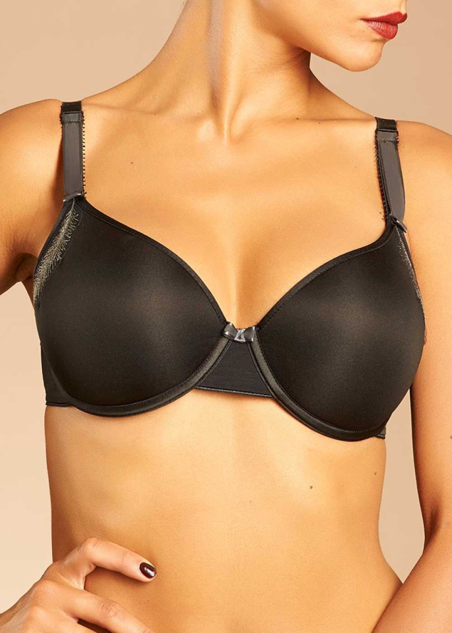 Soutien-gorge Coque Mmoire de Forme Chantelle Noir