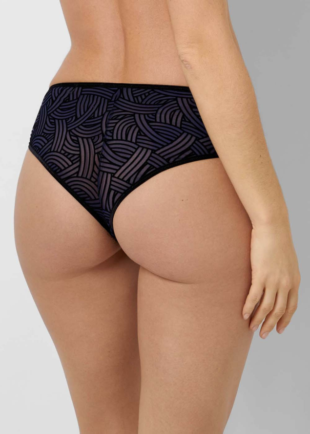 Tanga Sans Complexe Bleu Nuit