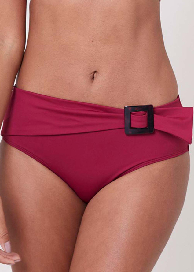 Culotte Taille Haute Maillots de Bain Simone Prle Cassis