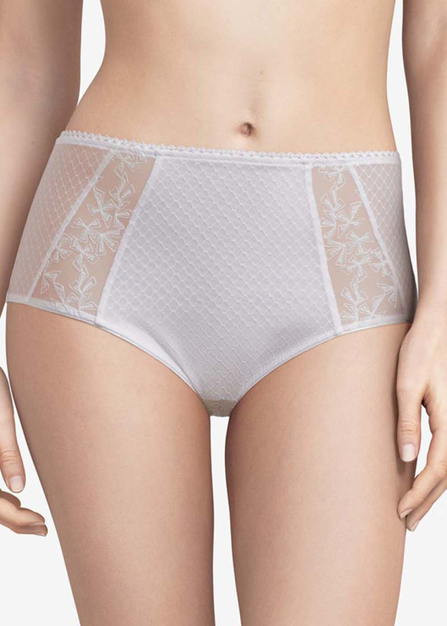 Culotte Taille Haute Chantelle Blanc